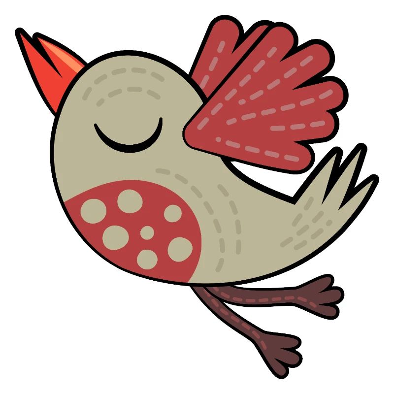 Kleiner Brauner Vogel