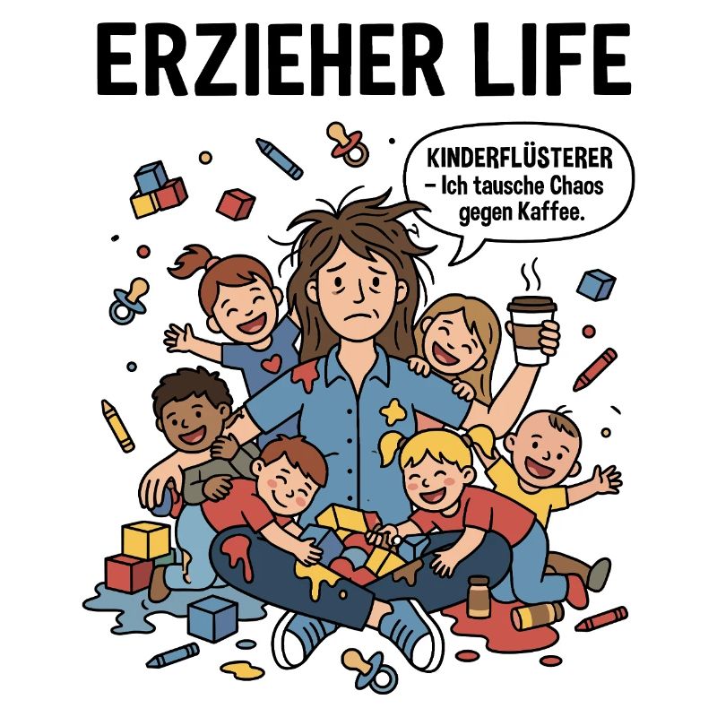 Kaffeechaos mit Kindern