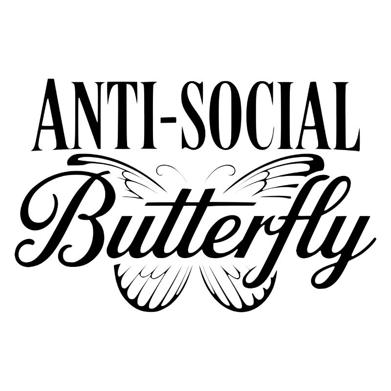 Antisozialer Schmetterling