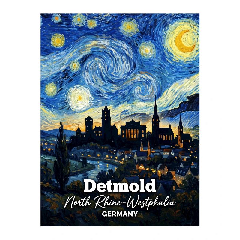 Detmold Germany Sternennacht