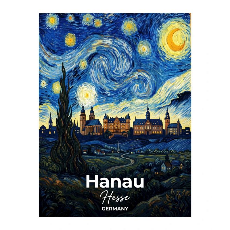 Hanau Germany Sternennacht