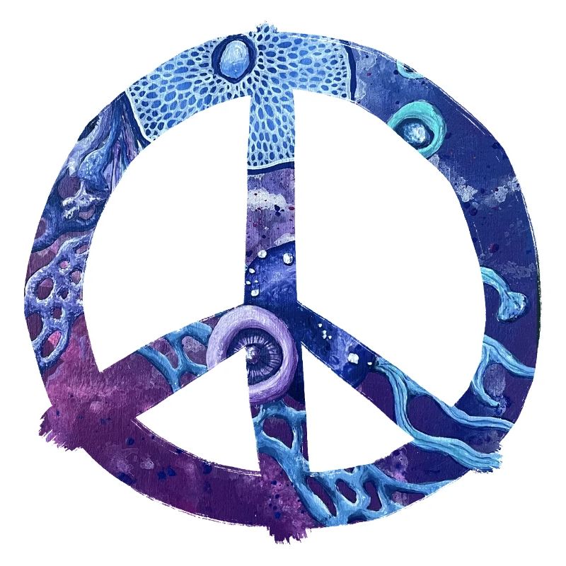 Ozeanfrieden Peacezeichen