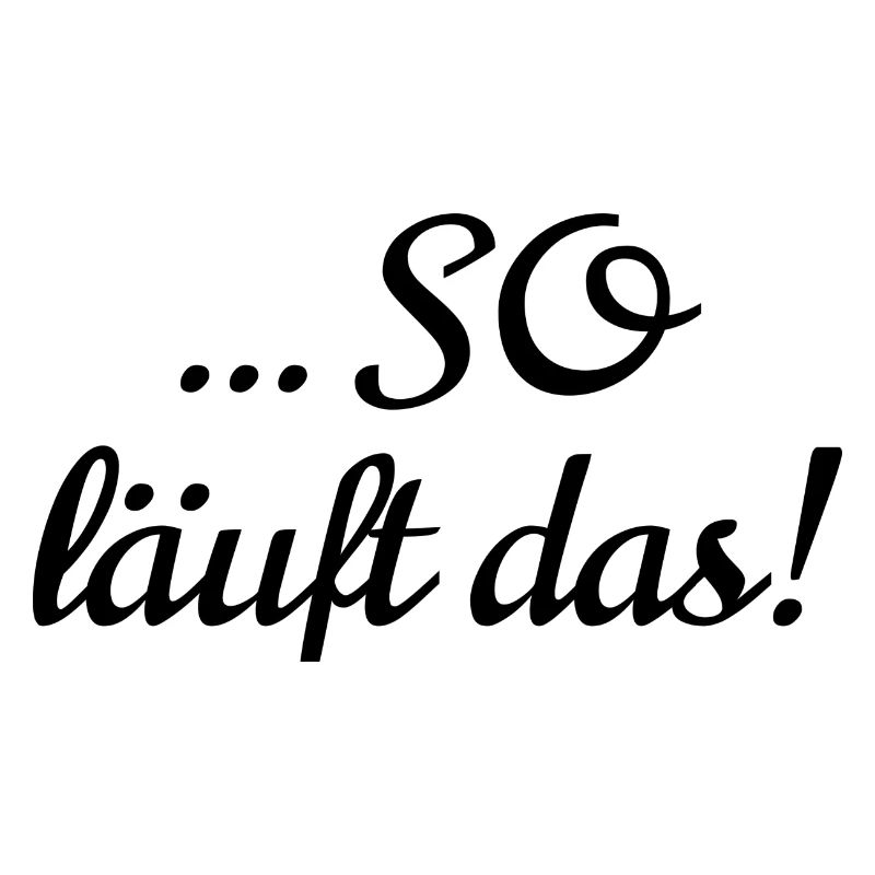 So läuft das