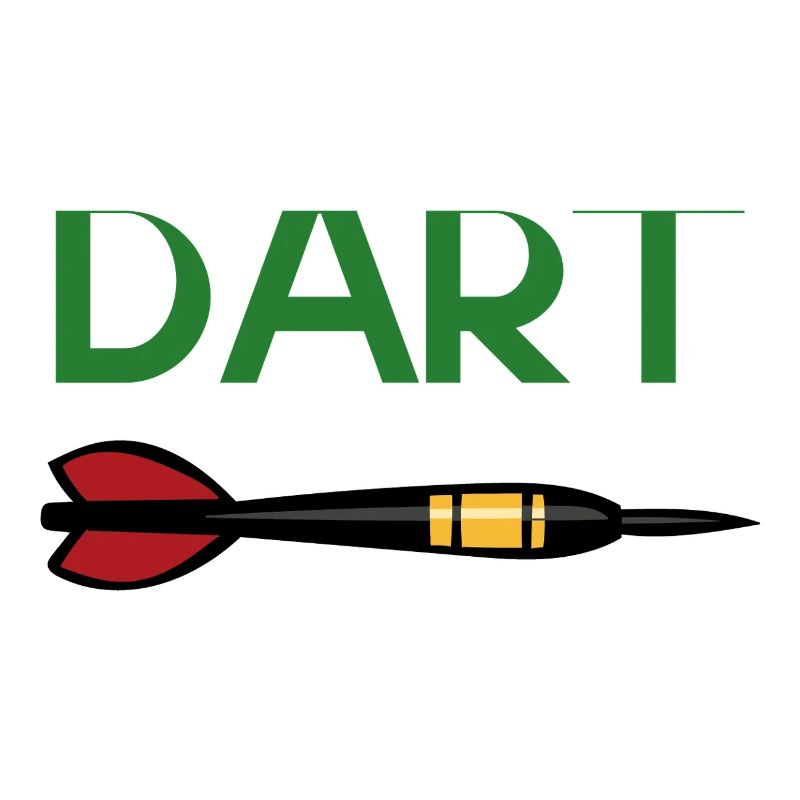 DART Zieltreffer Pfeil Design