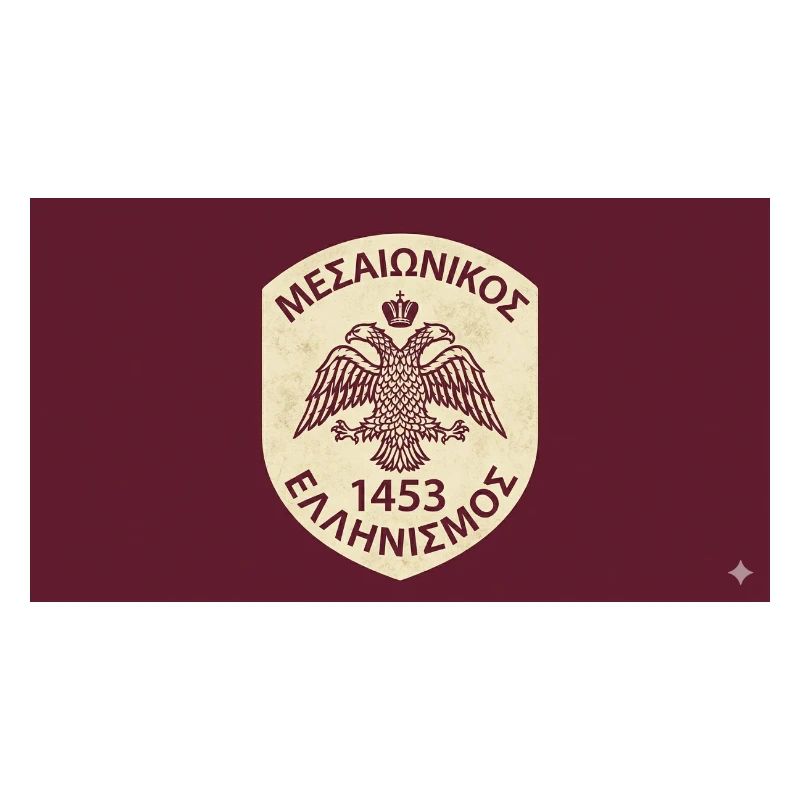 Byzantine Eagle 1453 Emblem