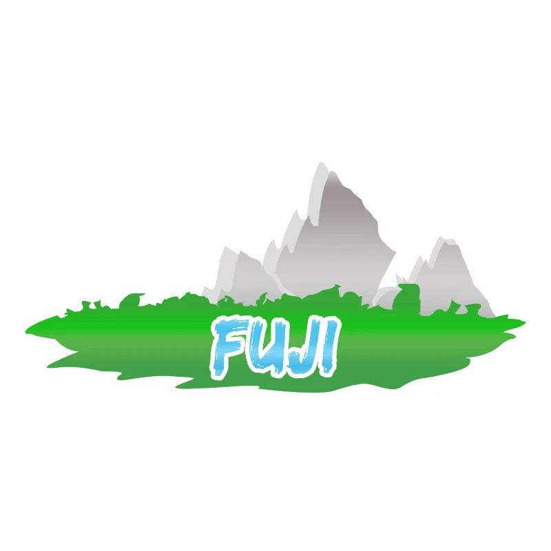 Fuji als Berg