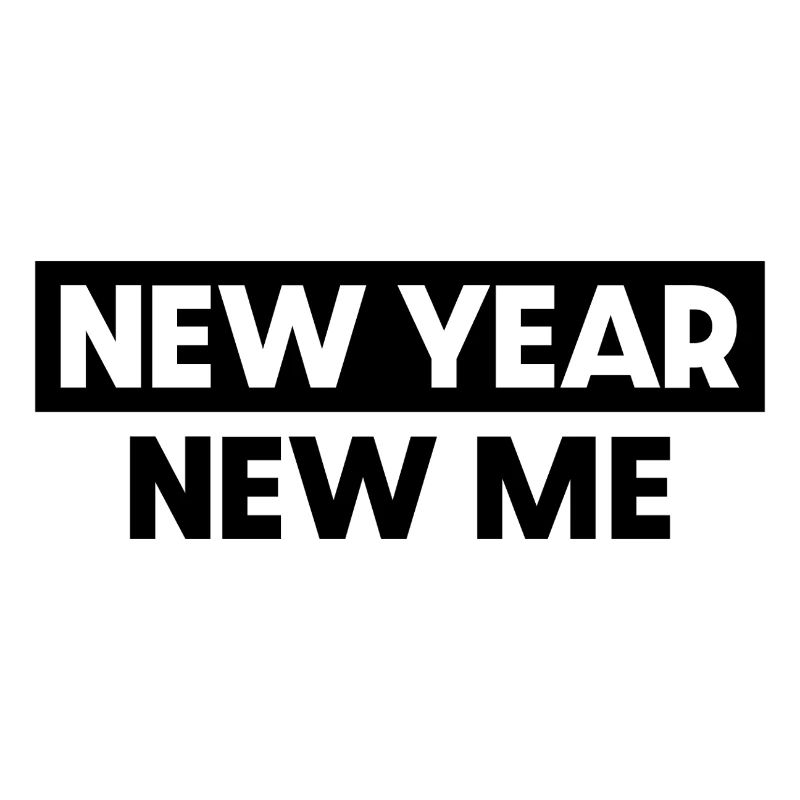 Neujahr Neues Ich