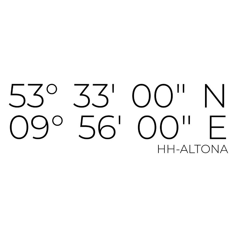 Coordinates Hamburg Altona