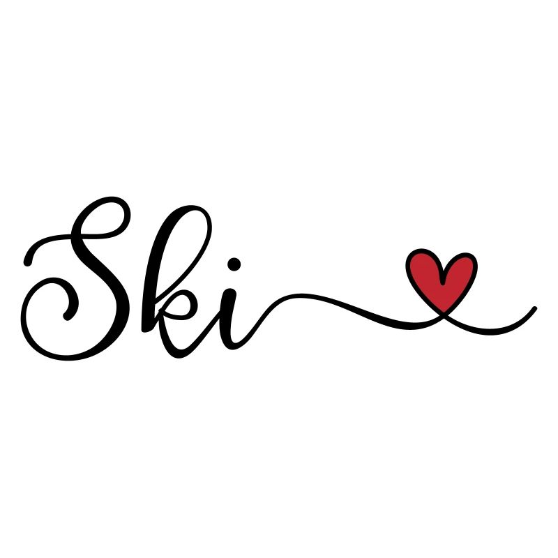 Ski mitHerz