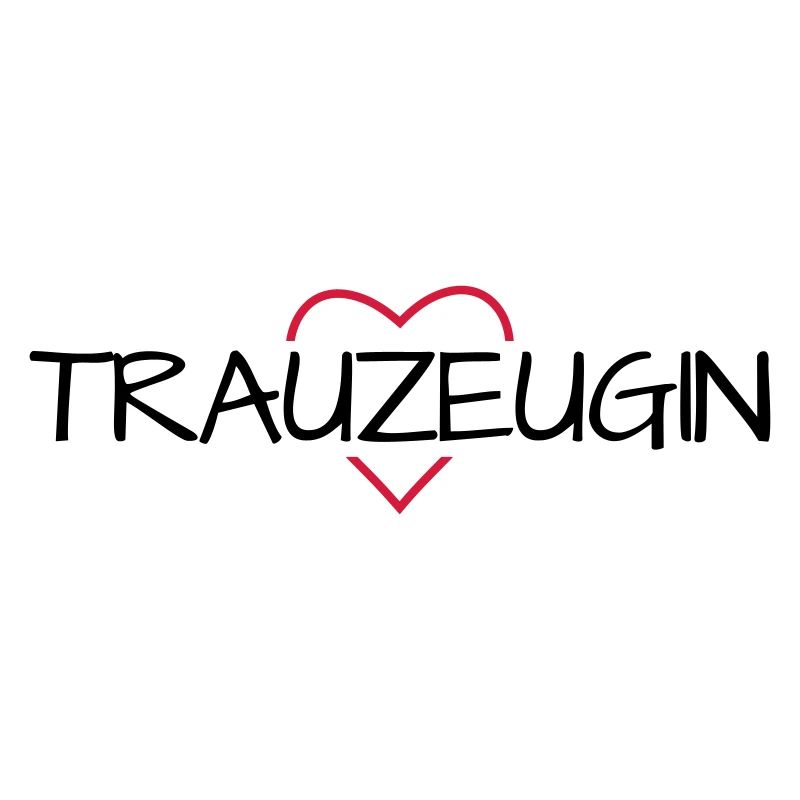 Trauzeugin Herz Junggesellinnenabschied