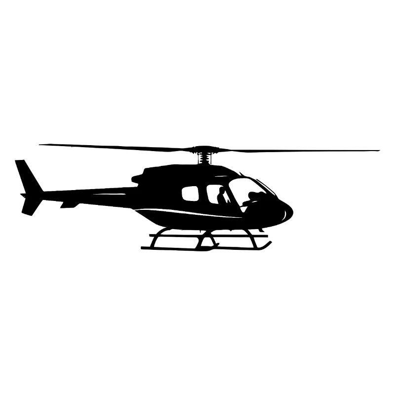 Hubschrauber-Umriss