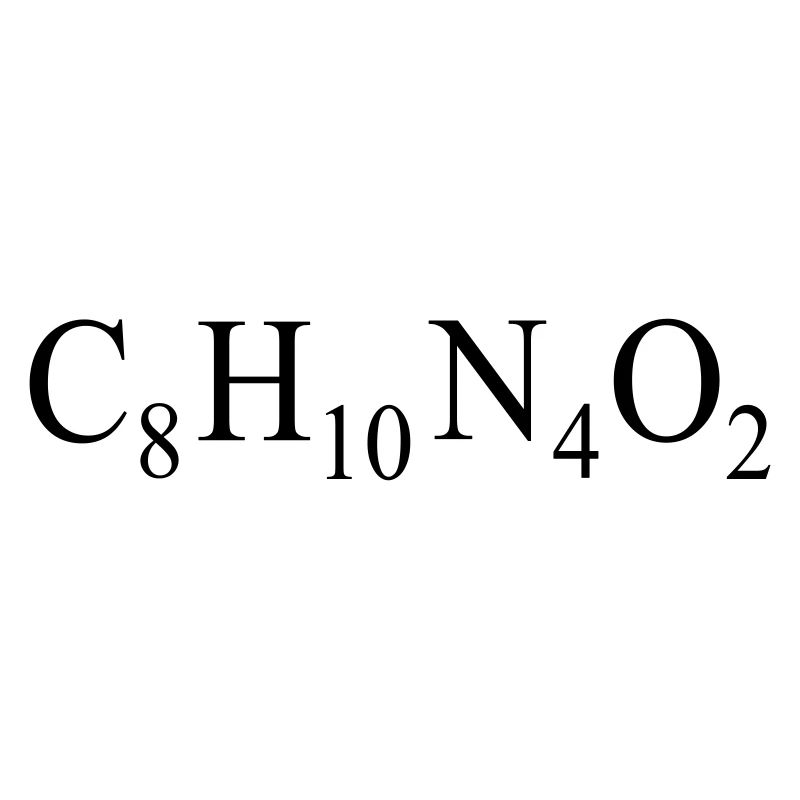 Caféine - Formule chimique