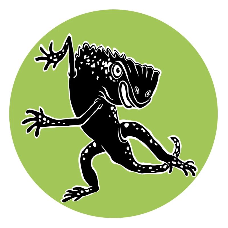 dancing lizard