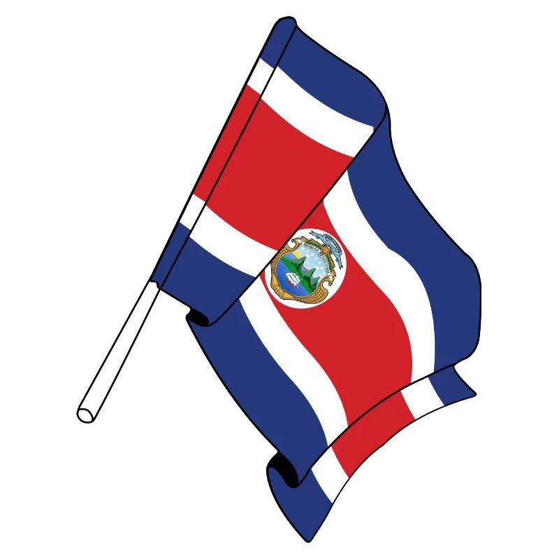Drapeau du Costa Rica