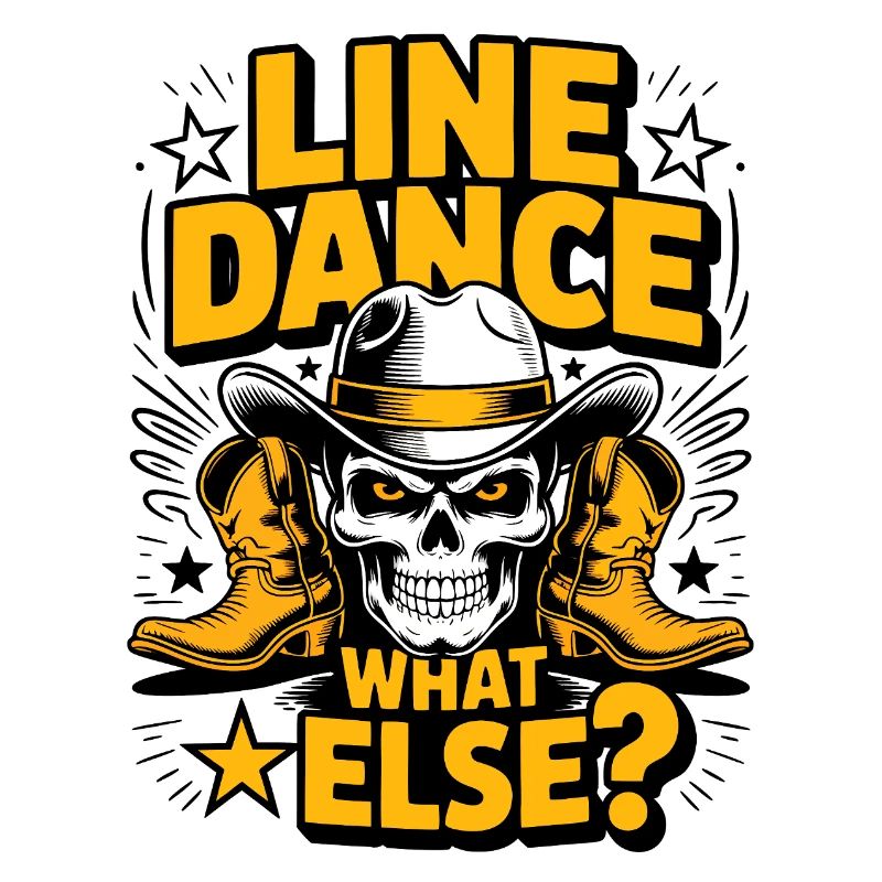 Line Dance Skull Western – What Else?