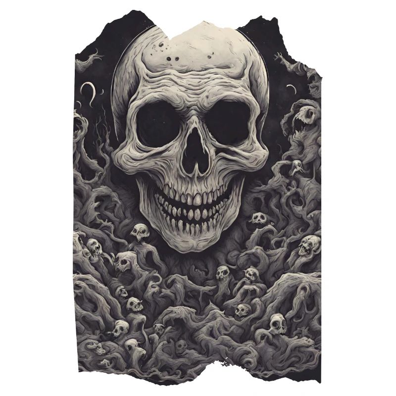 Malevolent Monarchy Evil Skull Undead Skeleton