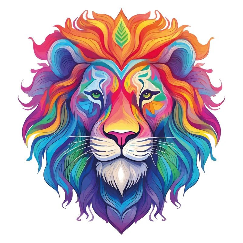 Regenbogen-Löwe