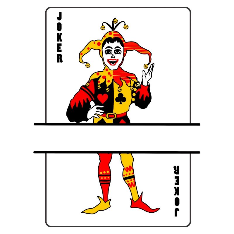 Spielkarten-Joker-Banner