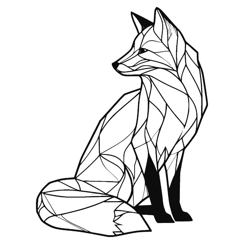 eleganter Fuchs