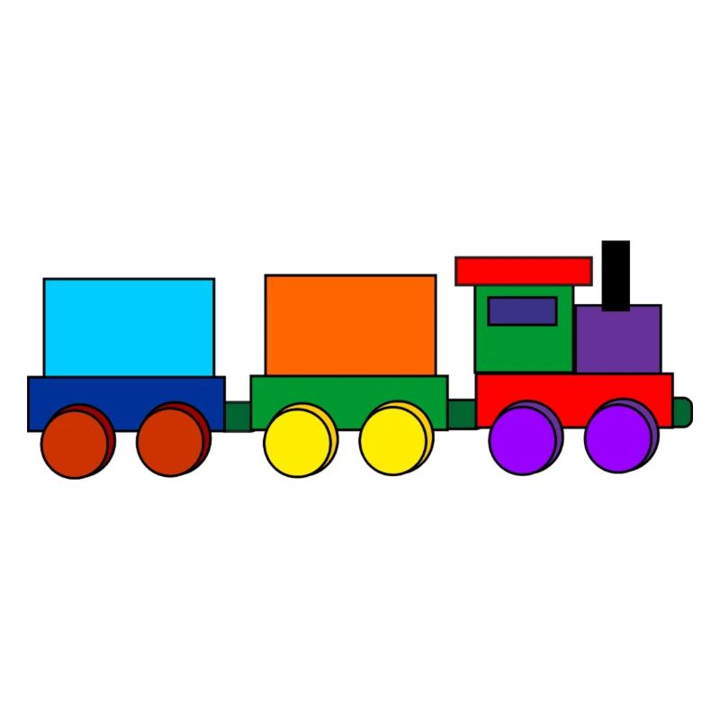 Toy train train