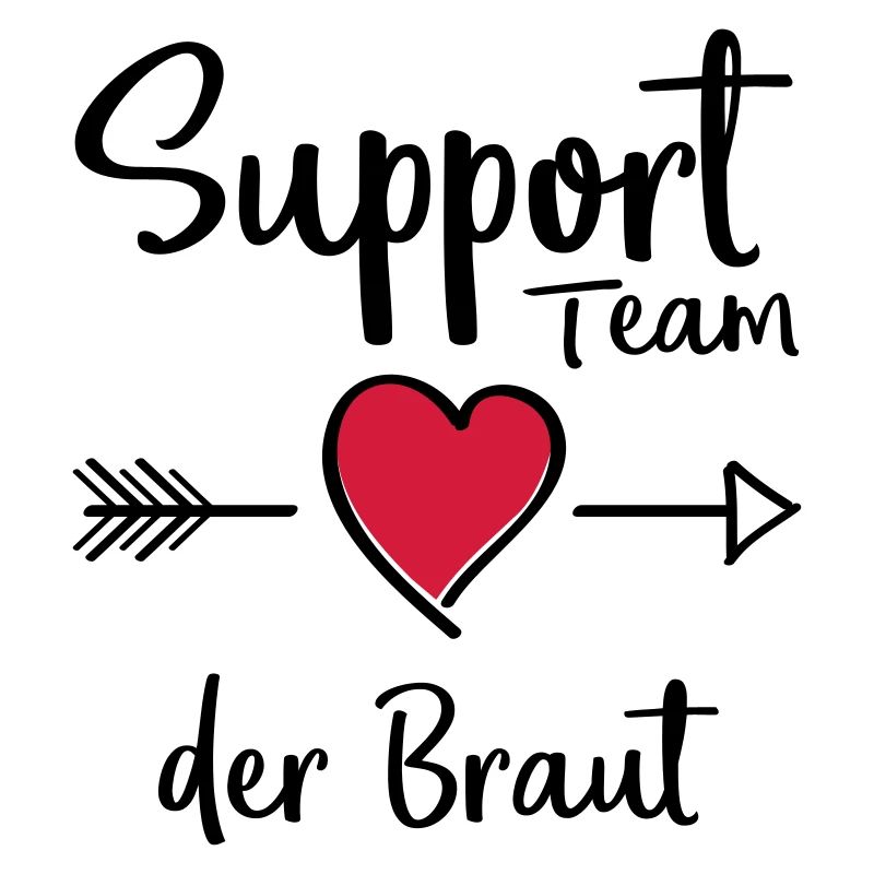 support team der braut