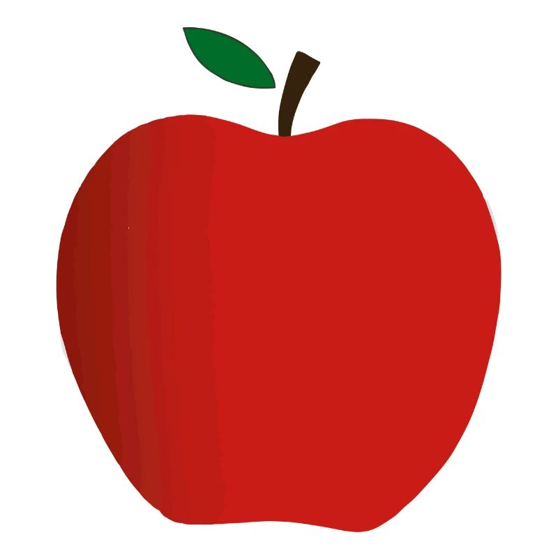 Apfel Illustration Geschenkidee