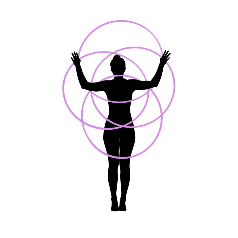 Hulahoop Silhouette