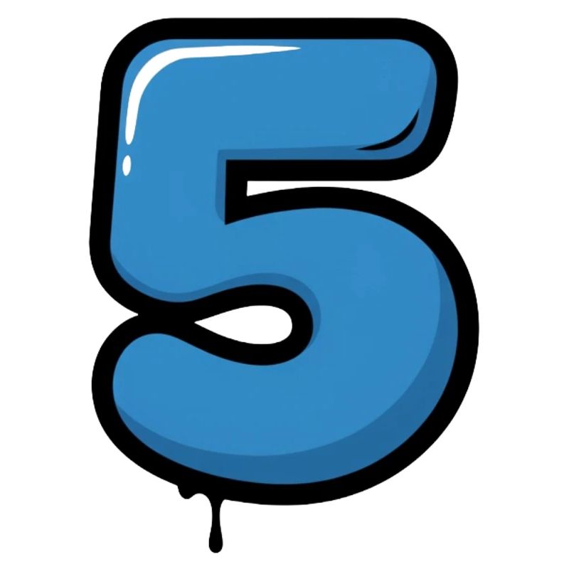 Blauer Tropfen-5 Ballon