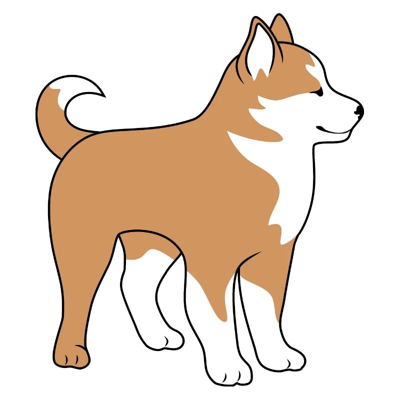 Niedliche Malamute