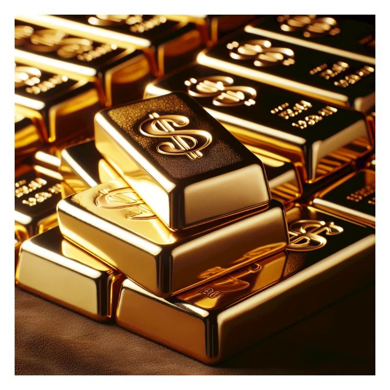 Goldbarren Dollar