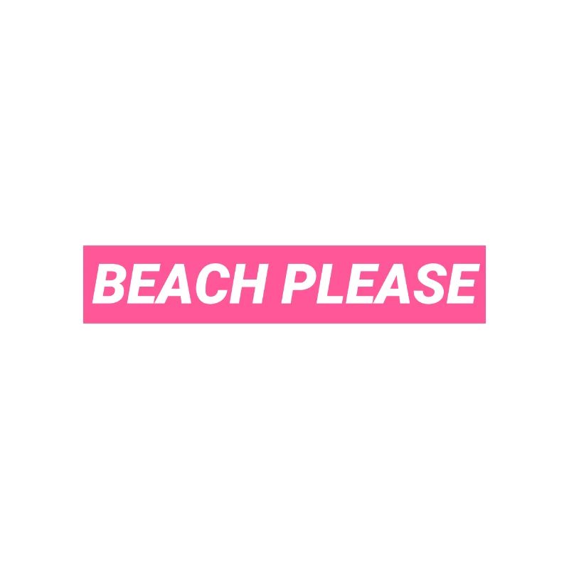Strand bitte