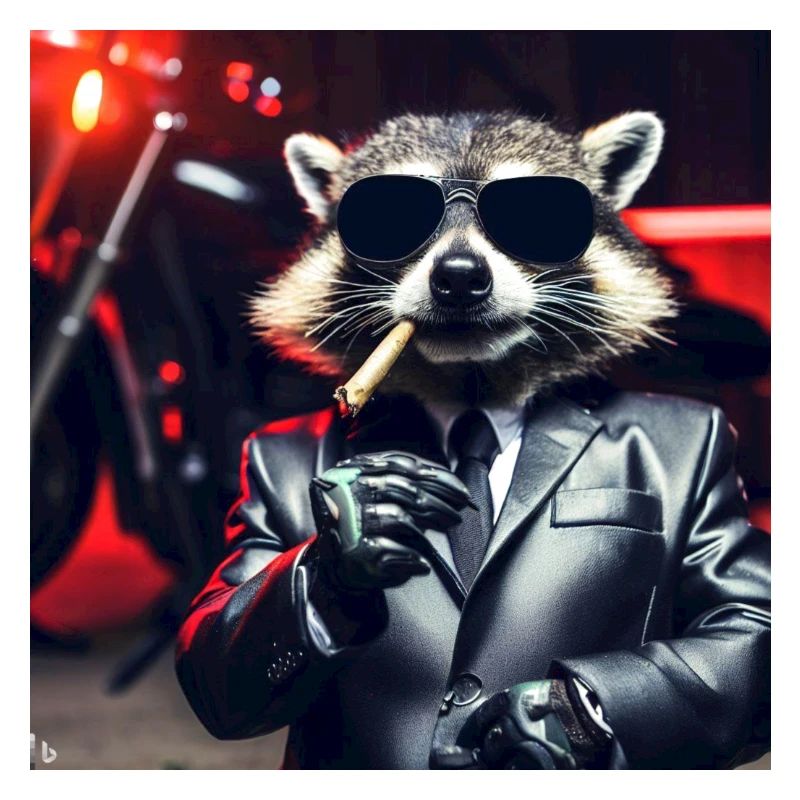 Gangster Waschbär