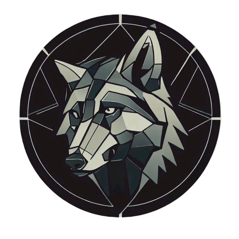 Geometrischer Wolf