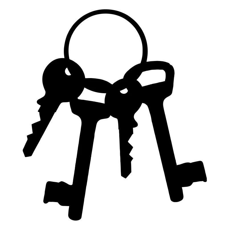 4 keys on the ring
