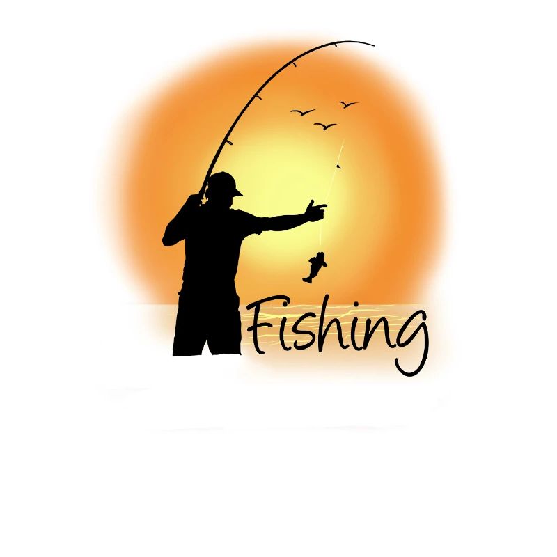 Abendfischen am See