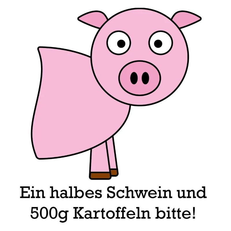 Halbes Schwein