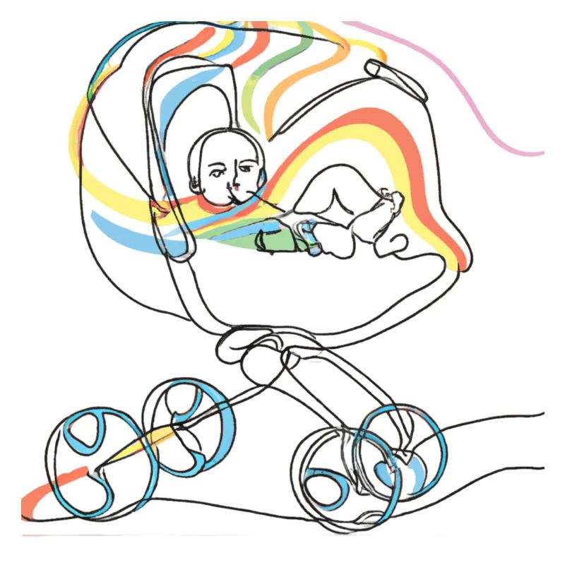 kinderwagnrainbow
