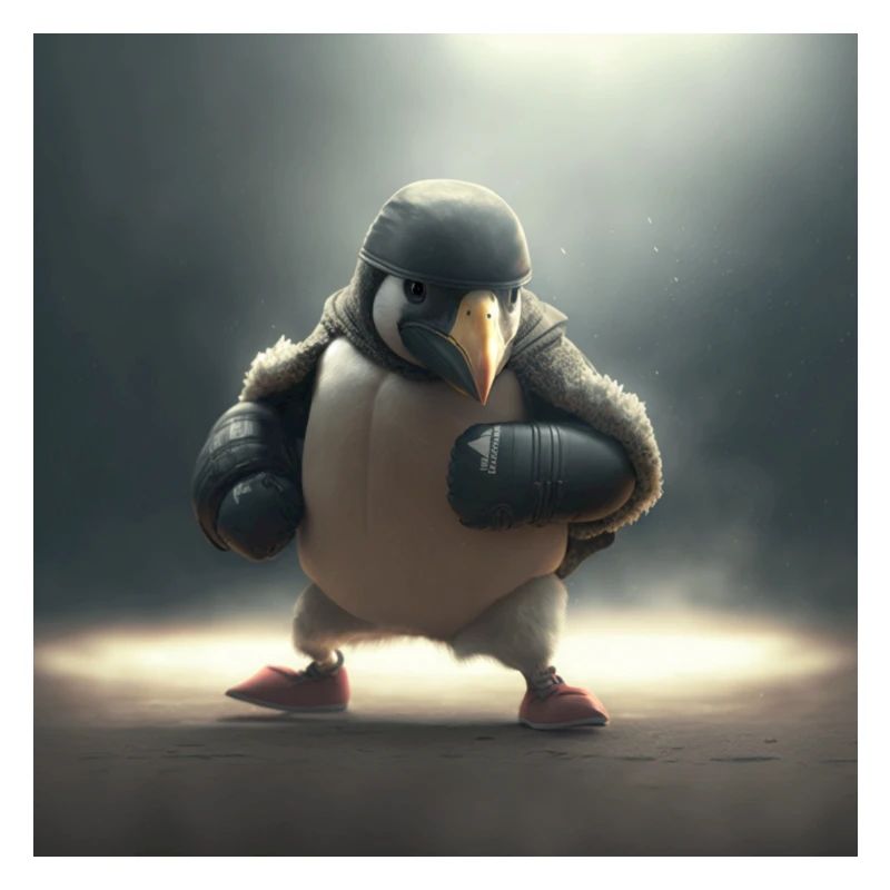 Pinguin Kämpfer