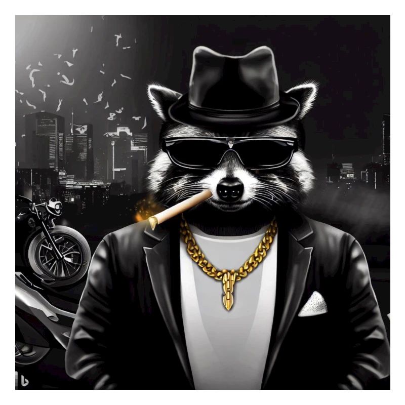 Gangster Waschbär