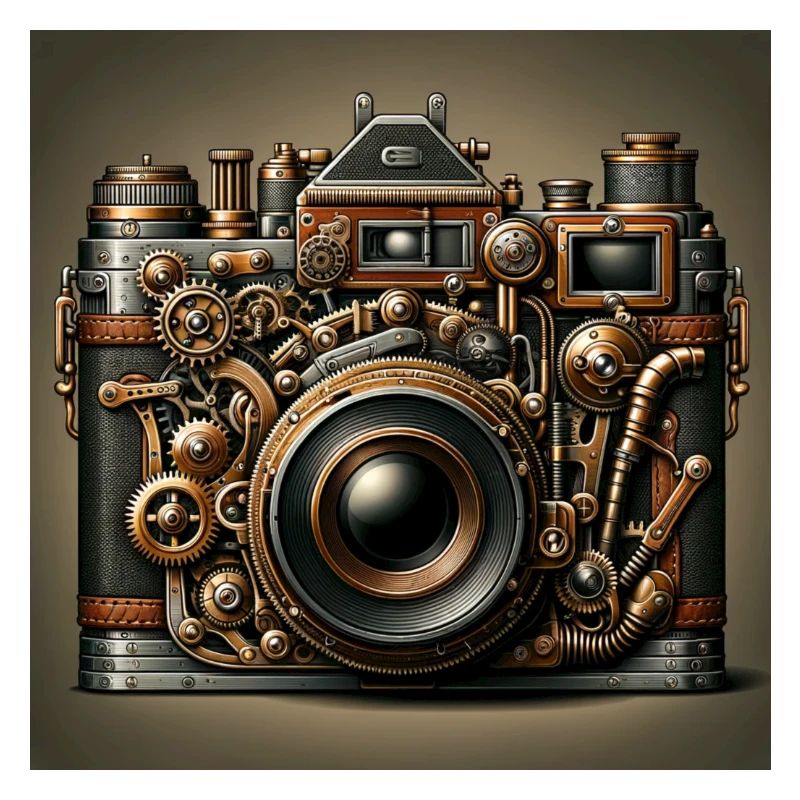Steampunk Kamera