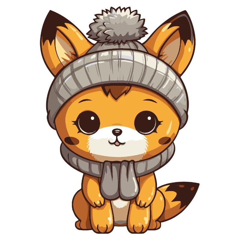 Fuchs Winter Comic