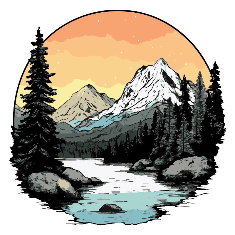 Berge Natur