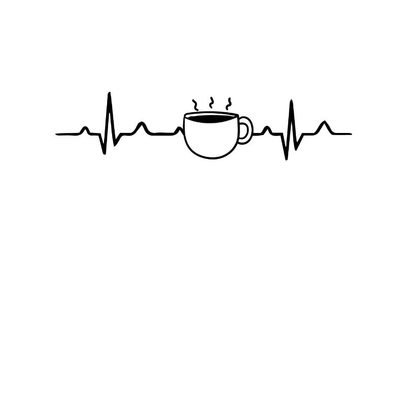 Coffee heartbeat