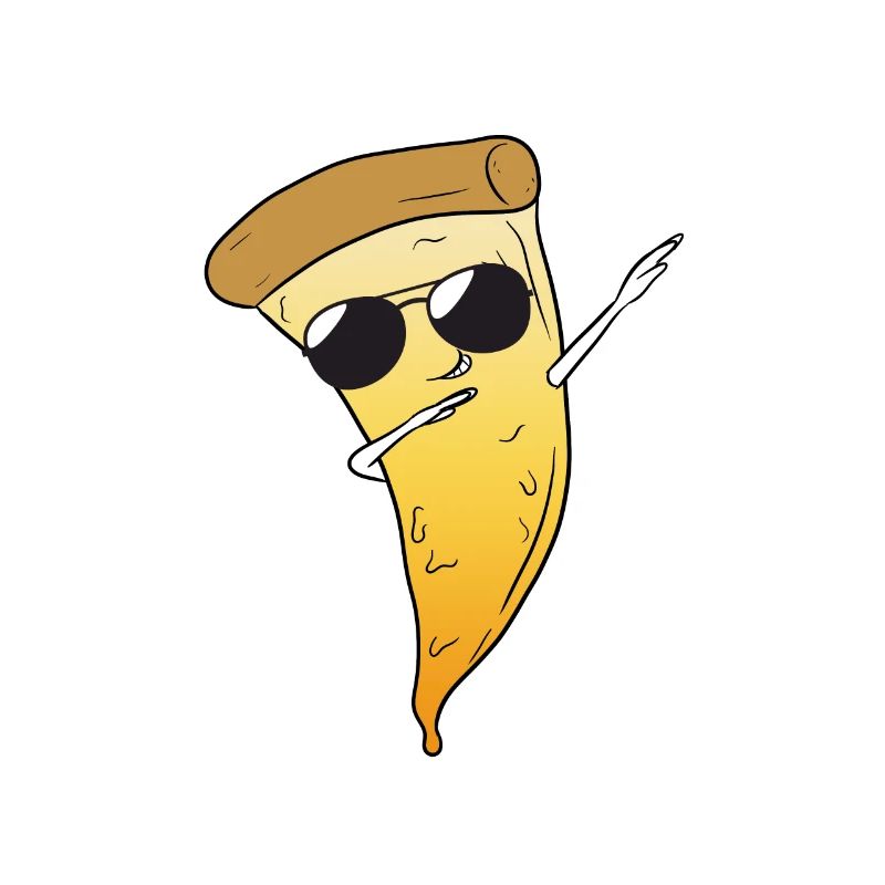 Dab pizza