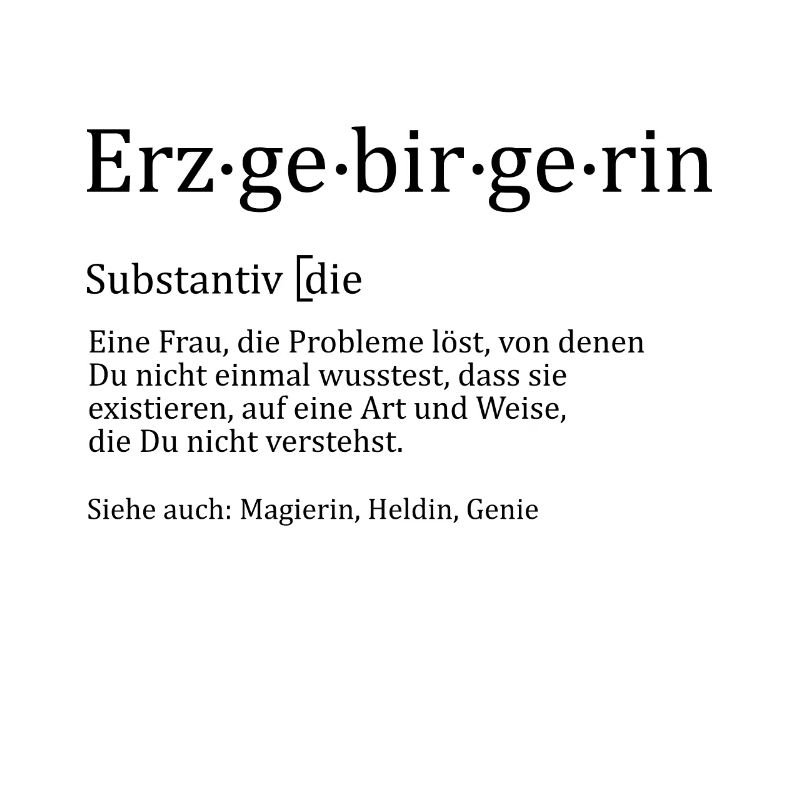 Erzgebirgerin Substantiv