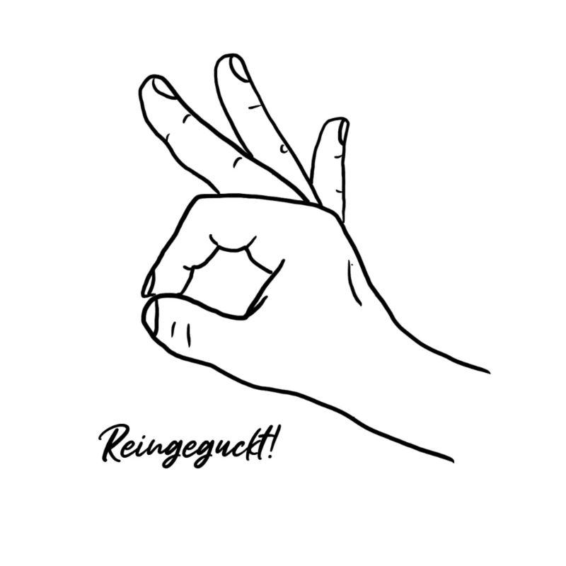 Reingeguckt-Hand