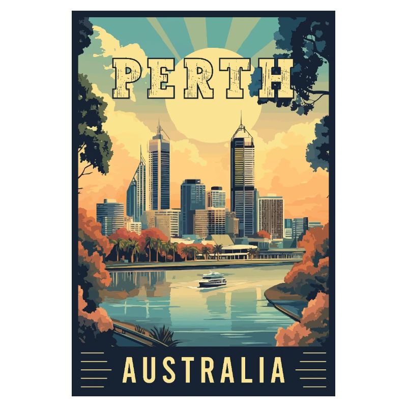 Explore City by the Swan River Perth in Australia