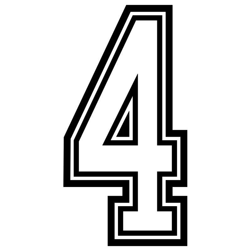Symbole à 4 chiffres