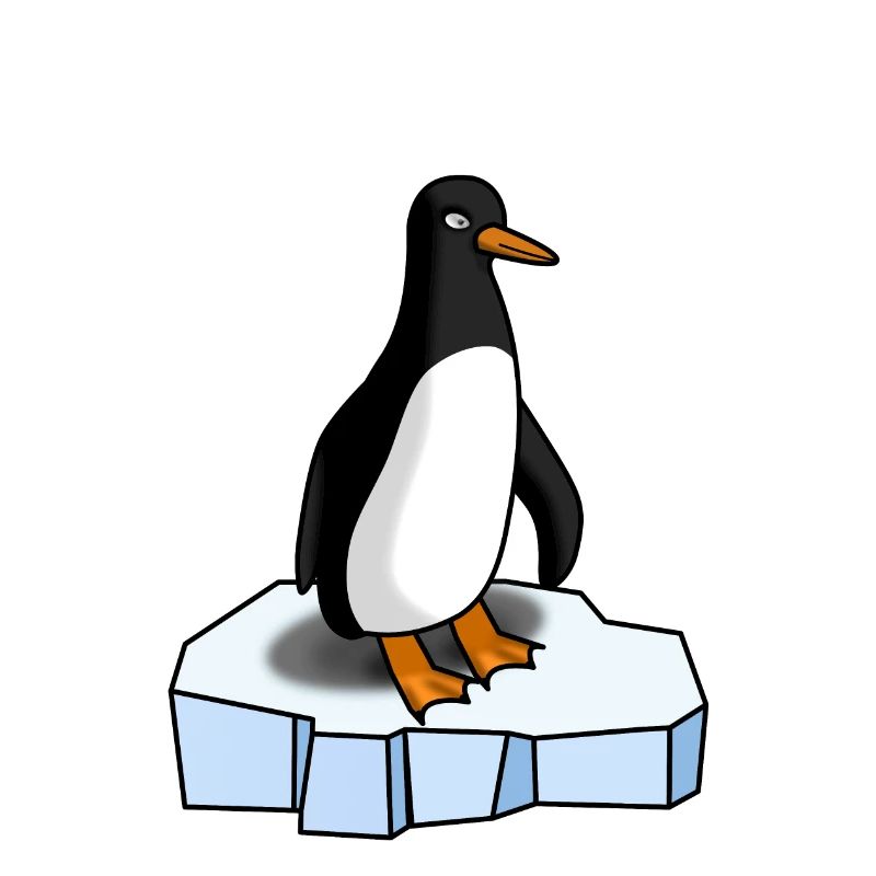 Süsser Pinguin