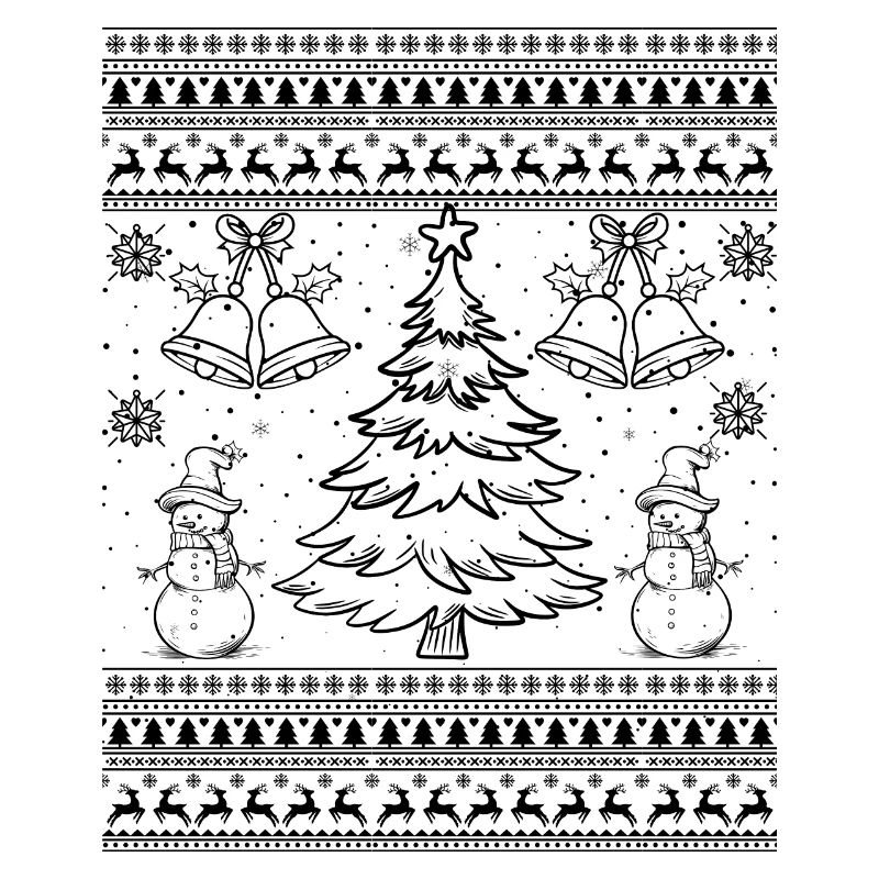 Weihnachtsbaum Muster